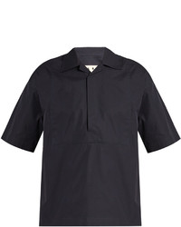 Marni Velcro Fastening Short Sleeved Cotton Shirt