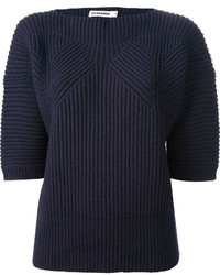Jil Sander Ribbed Oversize Sweater