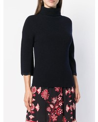 RED Valentino Ribbed Turtle Neck Jumper