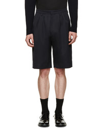 Paul Smith Blue Twill Tailored Shorts