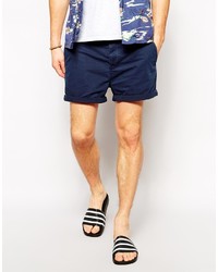 Asos Brand Chino Shorts In Shorter Length