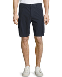 Burberry Brit Flat Front Cargo Shorts Navy