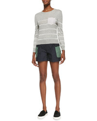 Band Of Outsiders Classic Cuffed Utility Shorts