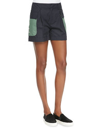 Band Of Outsiders Classic Cuffed Utility Shorts