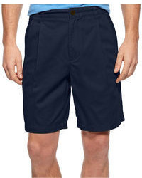 Club Room Core Double Pleat Twill Shorts