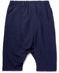 Issey Miyake Crinkled Linen Blend Shorts