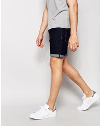 ONLY & SONS Denim Shorts In Slim Fit With Turn Up