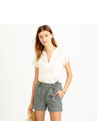 J.Crew Drapey Belted Pull On Short