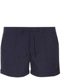 Dorothy Perkins Navy Cotton Shorts