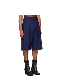 Random Identities Navy Hip Pocket Shorts