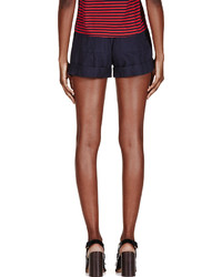 Band Of Outsiders Navy Rolled Cuff Shorts