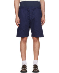YMC Navy Umbro Edition Shorts