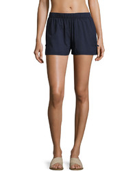 Kate Spade New York Stretch Cover Up Shorts Navy