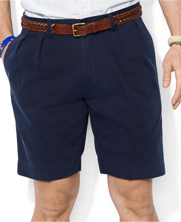 Polo Ralph Lauren Core Classic Fit Pleated Chino Shorts | Where to buy ...