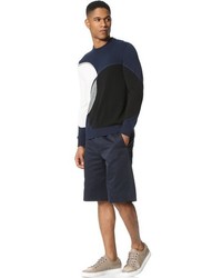Paul Smith Ps By Drawstring Cotton Linen Shorts