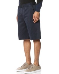 Paul Smith Ps By Drawstring Cotton Linen Shorts