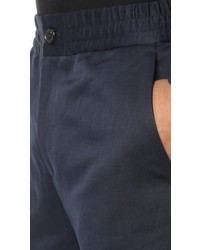 Paul Smith Ps By Drawstring Cotton Linen Shorts