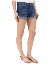 7 For All Mankind Roll Up Shorts In Athens Broken Twill