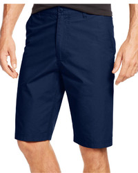 American Rag Solid Slim Fit Poplin Chino Shorts Only At Macys