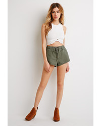 Forever 21 Twill Dolphin Shorts