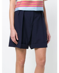 Ps By Paul Smith Wide Legged Tailored Shorts