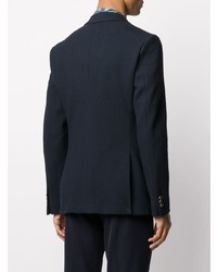 Etro Long Sleeve Flap Pocket Silk Blazer