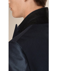 Burberry Slim Fit Silk Blend Half Canvas Tuxedo Jacket