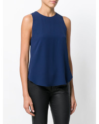 Theory Button Back Blouse