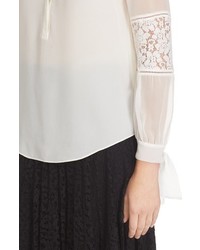 Rebecca Taylor Sarah Silk Blouse