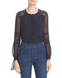 Rebecca Taylor Sarah Silk Blouse