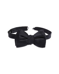 Thom Sweeney Silk Bow Tie In Midnight Navy At Nordstrom