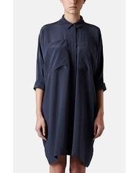 Topshop Boutique Silk Shirt Dress