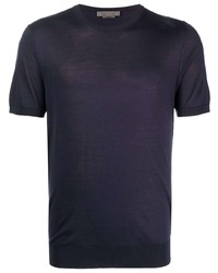 Corneliani Short Sleeve Silk T Shirt