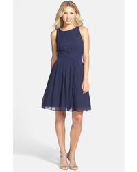 Ted Baker London Saphira Tiered Pleat A Line Dress