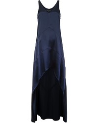 Narciso Rodriguez Asymmetric Silk Dress