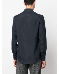 Emporio Armani Long Sleeve Silk Shirt