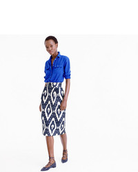 J.Crew Collection Midi Skirt In Ikat