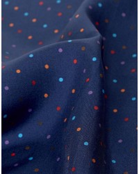Original Penguin Silk Pocket Square Multi Color Spots