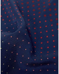 Original Penguin Silk Pocket Square Multi Color Spots