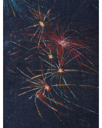Valentino Fireworks Cashmere Silk Wool Scarf