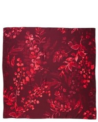Nordstrom Woodland Whispers Square Silk Scarf