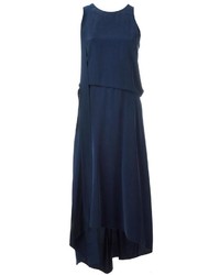 Cédric Charlier Gathered Front Shift Dress