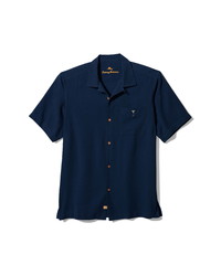 Tommy Bahama Marlin Bar Order Up Silk Short Sleeve Button Up Shirt