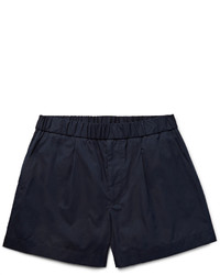 Gucci Cotton And Silk Blend Shorts