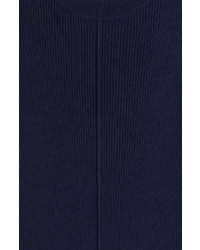 Frame Denim Short Sleeved Silk Pullover With Cashmere