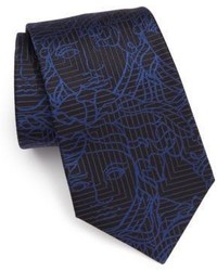 Versace Collection Medusa Grid Tie