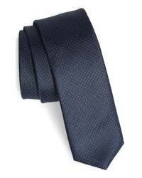 BOSS Dot Silk Skinny Tie