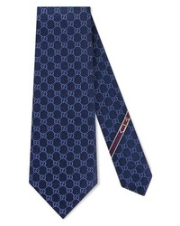 Gucci Fedra Silk Jacquard Tie