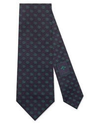 Gucci Gg Tinev Silk Jacquard Tie