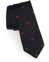 Paul Smith Lips Pattern Silk Tie